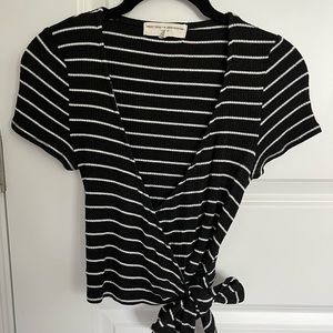 Urban Outfitters wrap shirt